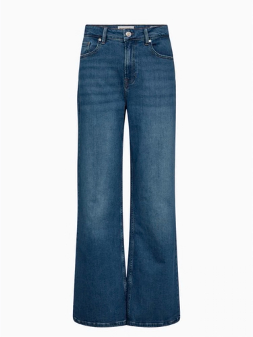 TOMORROW organic “Arizona” loose fit High-Rise Wide-Leg Jeans free people 24 25